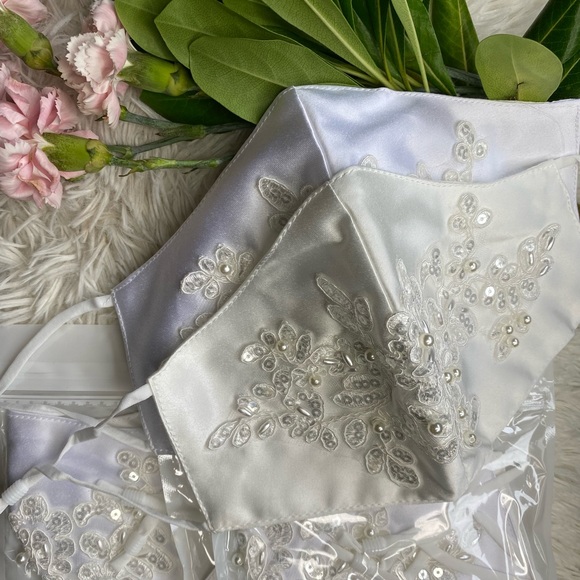 Bridal face mask - Picture 3 of 6